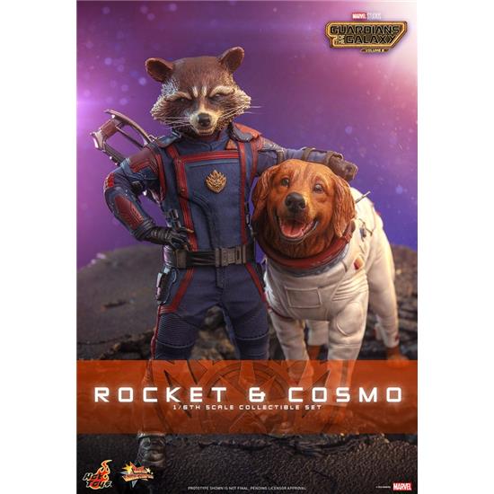 Guardians of the Galaxy: Rocket & Cosmo Movie Masterpiece Action Figuren 1/6 16 cm