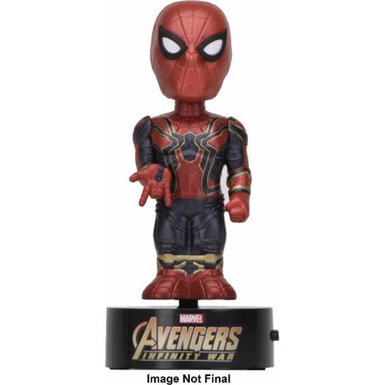 Avengers: Avengers Infinity War Body Knocker Bobble-Figure Spider-Man 16 cm