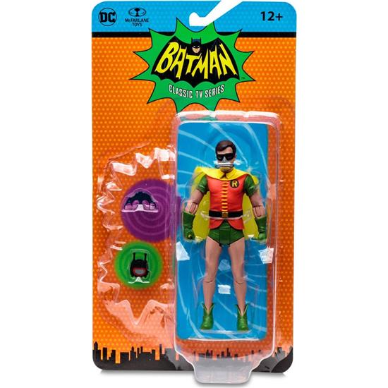 Batman: Robin with Oxygen Mask (Batman 66) DC Retro Action Figure 15 cm