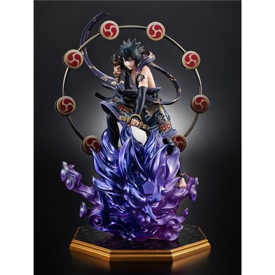 Naruto Shippuden: Sasuke Uchiha Thunder God Precious G.E.M. Series Statue 28 cm