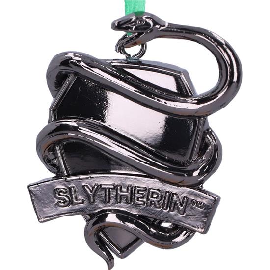 Harry Potter: Slytherin Crest Julepynt (Silver) 6 cm
