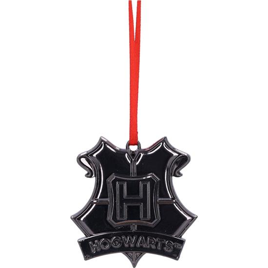 Harry Potter: Hogwarts Crest Julepynt (Silver) 6 cm