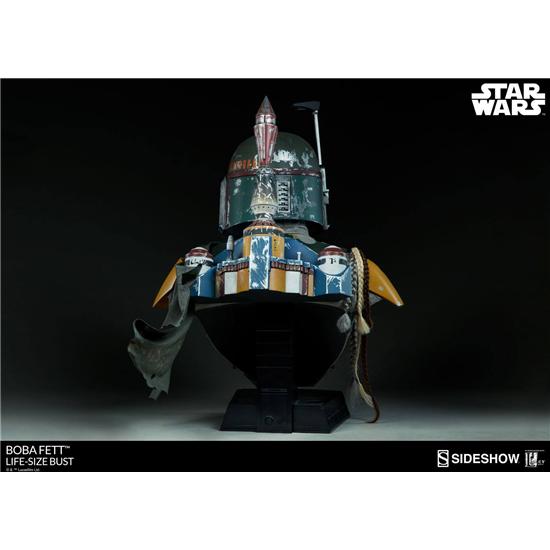 Star Wars: Star Wars Life-Size Bust Boba Fett 77 cm