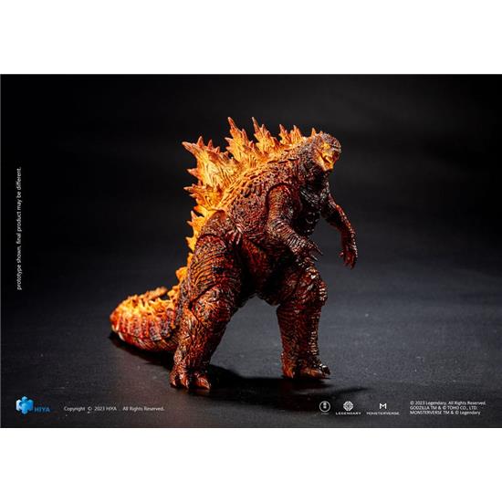 Godzilla: Burning Godzilla Exquisite Basic Action Figure 18 Cm