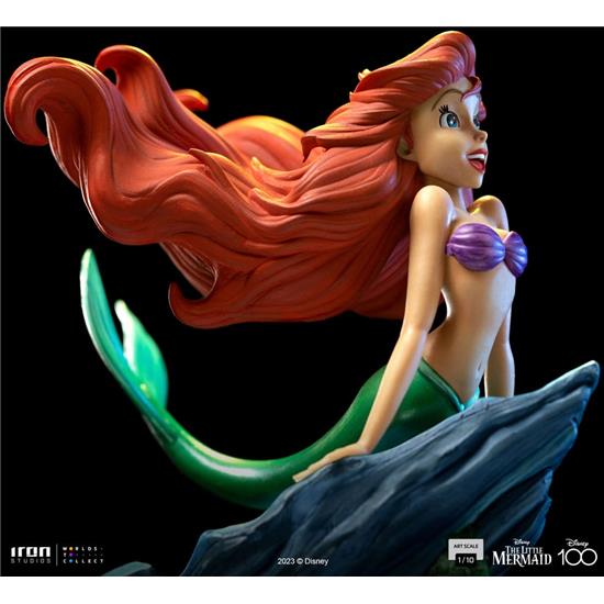Den lille havfrue: Little Mermaid Ariel Art Scale Statue 1/10 20 cm