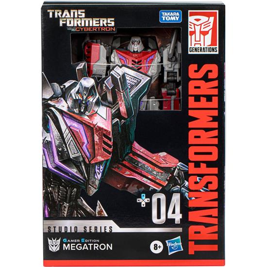 Transformers: Megatron Generations Studio Series Voyager Class Action Figure Gamer Edition 16 cm