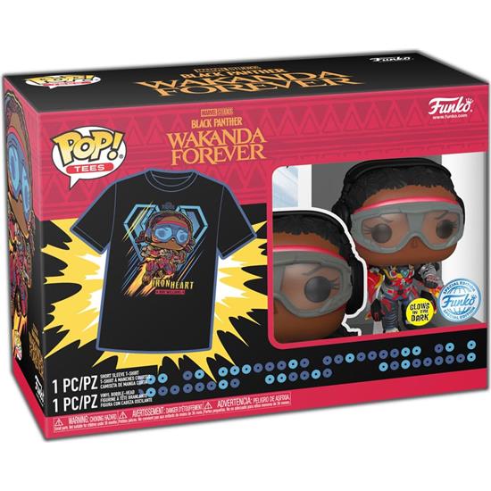 Black Panther: Ironheart MK1 (GW) POP! & Tee Box