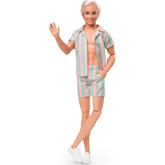 Barbie: Ken Wearing Pastel Striped Beach Dukke