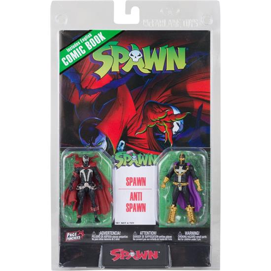 Spawn: Spawn & Anti-Spawn (Spawn #1) Action Figures 2-Pack 8 cm