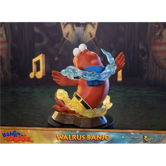 Banjo-Kazooie: Walrus Banjo Statue 24 cm
