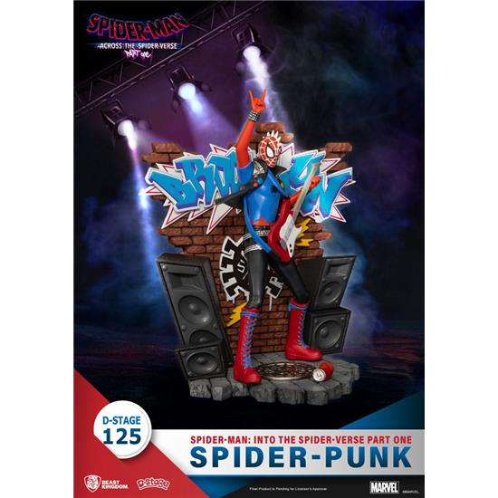 Spider-Man: Spider-Punk Marvel D-Stage Diorama 15 cm