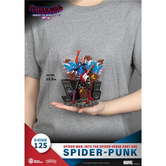 Spider-Man: Spider-Punk Marvel D-Stage Diorama 15 cm