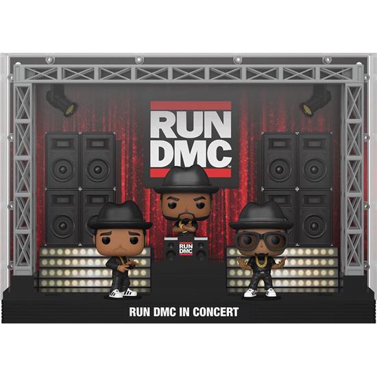 Run DMC: Run DMC Wembley Stadium POP Moments Deluxe Vinyl Figurer 3-Pak