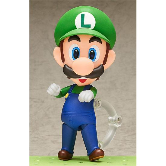 Super Mario Bros.: Luigi (4th-run) Nendoroid Action Figure 10 cm