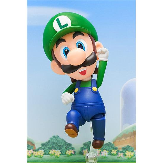 Super Mario Bros.: Luigi (4th-run) Nendoroid Action Figure 10 cm