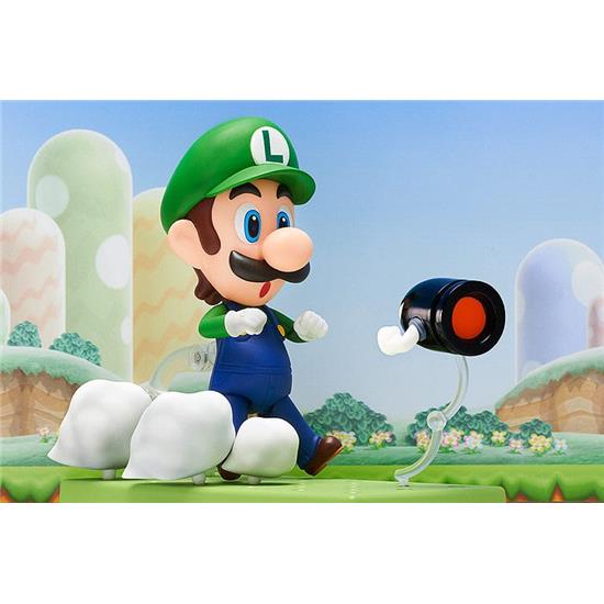 Super Mario Bros.: Luigi (4th-run) Nendoroid Action Figure 10 cm