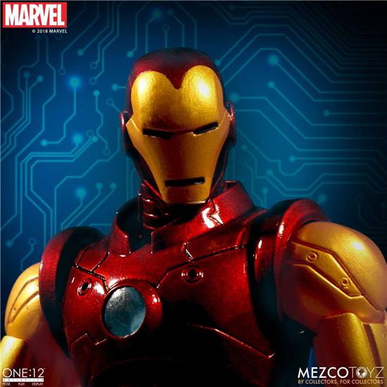 Iron Man: Marvel Universe Action Figure 1/12 Iron Man 18 cm