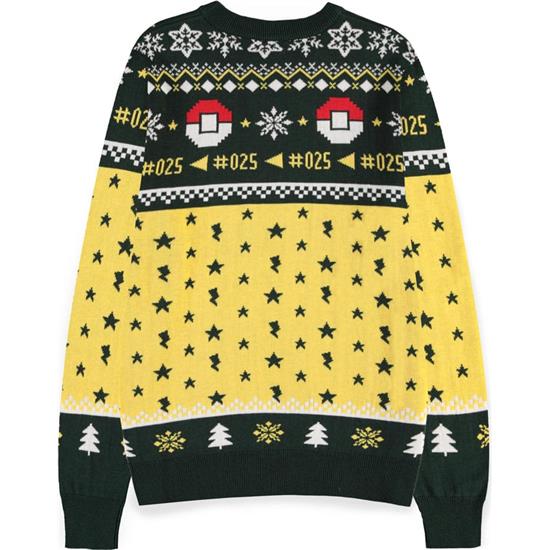 Pokémon: Pikachu Strikket Julesweater