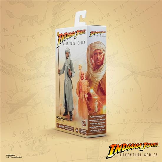 Indiana Jones: Indiana Jones (Map Room) Adventure Series Action Figure 15 cm