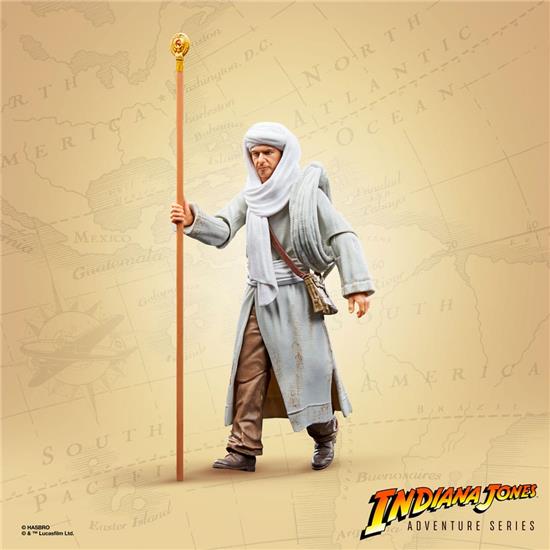 Indiana Jones: Indiana Jones (Map Room) Adventure Series Action Figure 15 cm