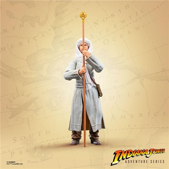 Indiana Jones: Indiana Jones (Map Room) Adventure Series Action Figure 15 cm