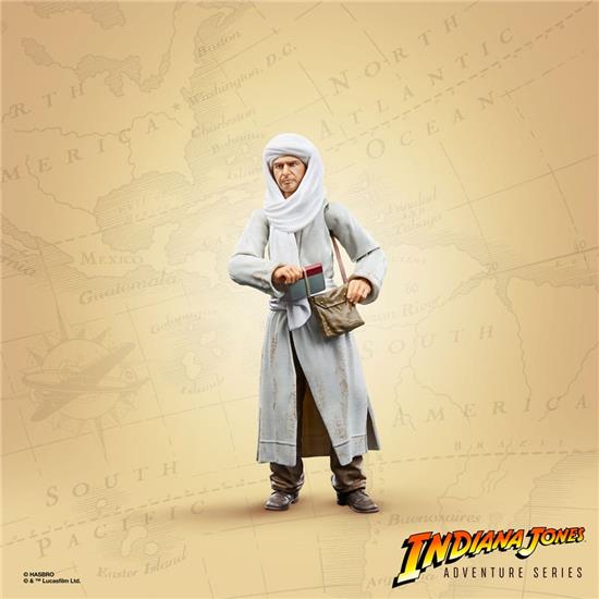 Indiana Jones: Indiana Jones (Map Room) Adventure Series Action Figure 15 cm