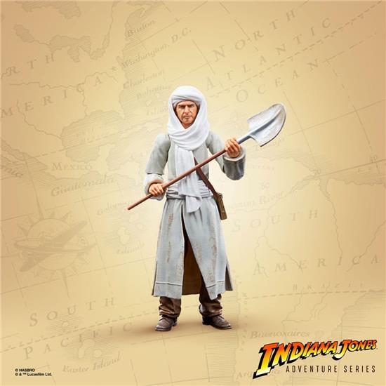 Indiana Jones: Indiana Jones (Map Room) Adventure Series Action Figure 15 cm