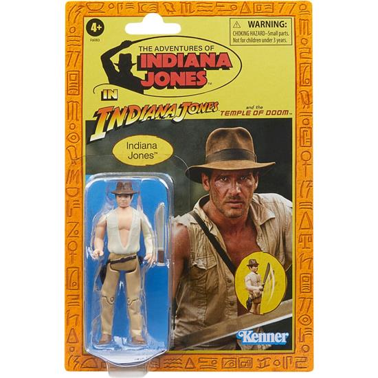 Indiana Jones: Indiana Jones (Temple of Doom) Retro Collection Actionfigur 10 cm