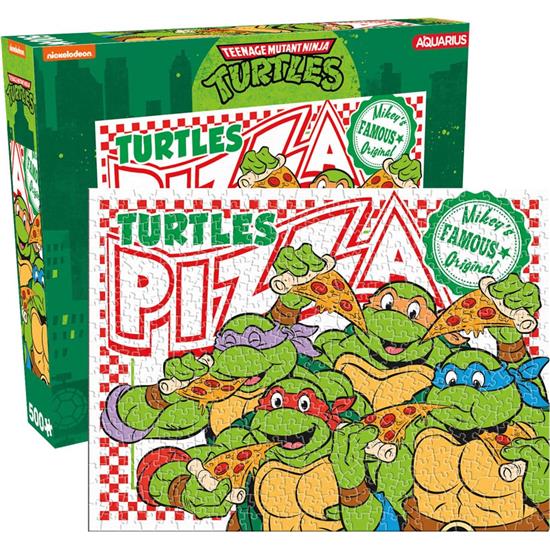 Ninja Turtles: TMNT Pizza Puslespil (500 brikker)