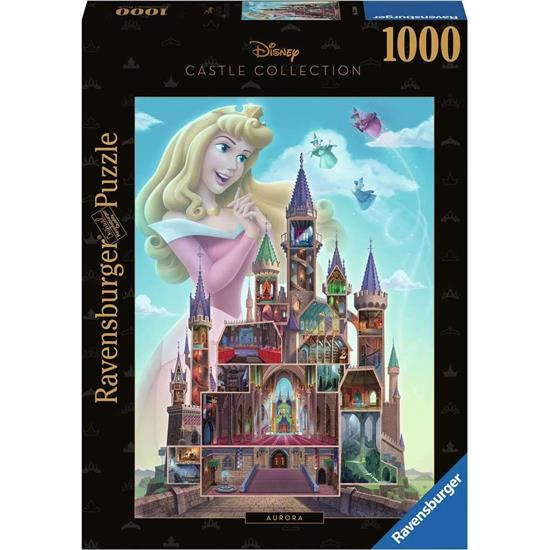 Disney: Aurora (Sleeping Beauty) Disney Castle Collection Puslespil (1000 brikker)