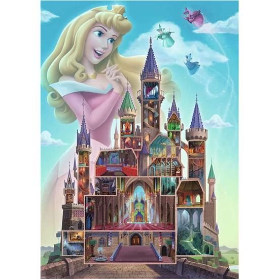 Disney: Aurora (Sleeping Beauty) Disney Castle Collection Puslespil (1000 brikker)
