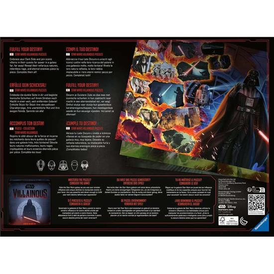 Star Wars: Moff Gideon Star Wars Villainous Puslespil (1000 brikker)