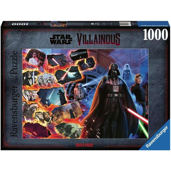 Star Wars: Darth Vader Star Wars Villainous Puslespil (1000 brikker)