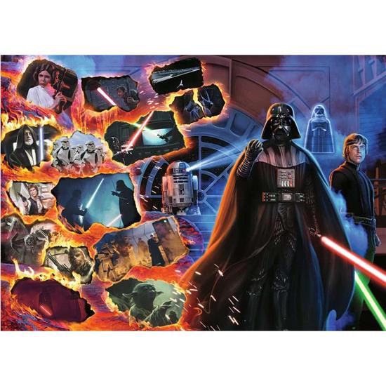 Star Wars: Darth Vader Star Wars Villainous Puslespil (1000 brikker)
