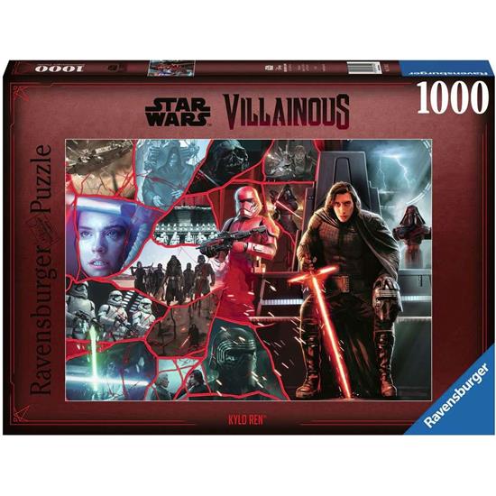 Star Wars: Kylo Ren Star Wars Villainous Puslespil (1000 brikker)
