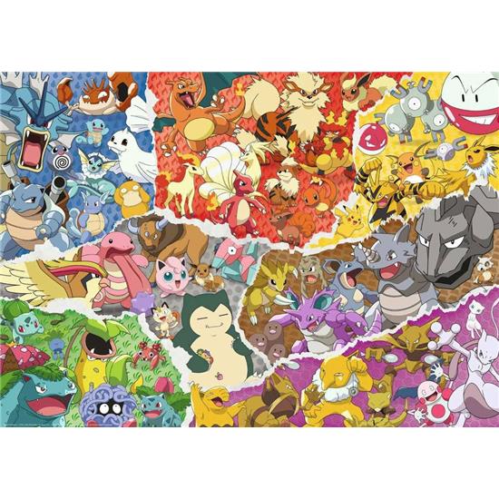 Pokémon: Pokémon Adventure Puslespil (1000 brikker)