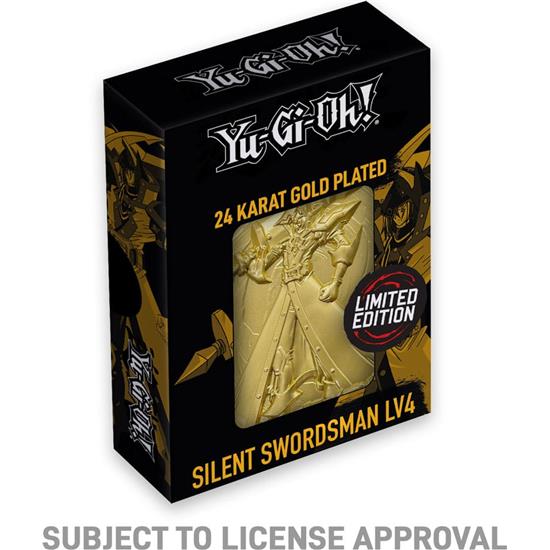 Yu-Gi-Oh: The Silent Swordsman (gold plated) Replica Card