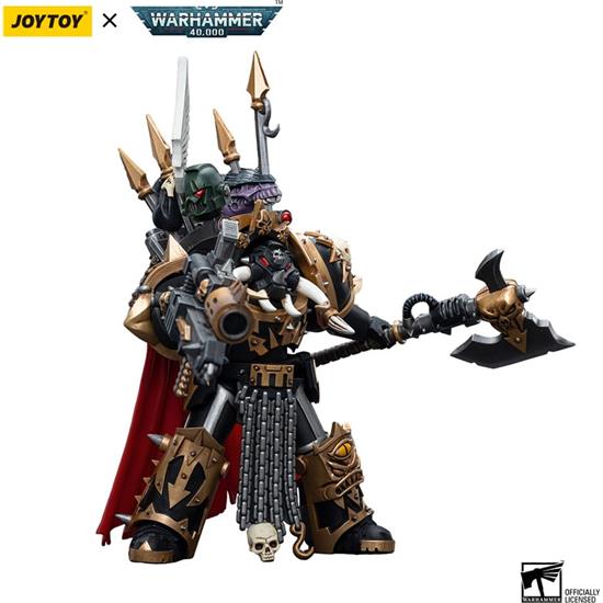 Warhammer: Chaos Space Marines Black Legion Chaos Lord in Terminator Armour Action Figure 1/18 12 cm