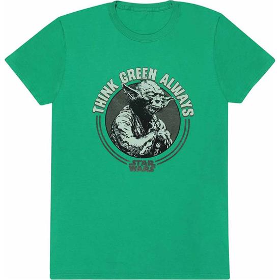 Star Wars: Yoda Think Green Always T-Shirt