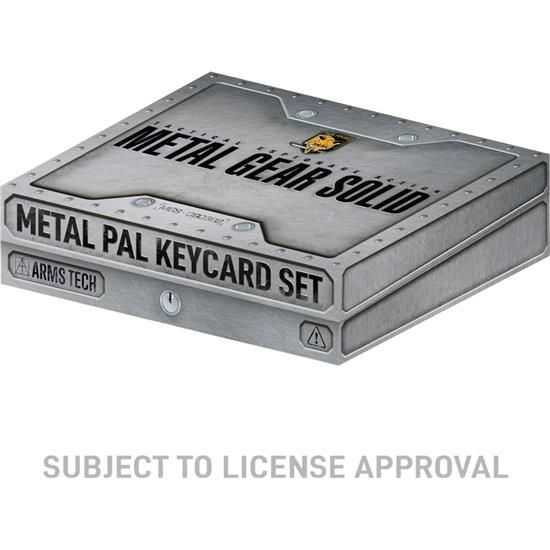 Metal Gear: Metal Gear Solid Replica Keycard Set Limited Edition