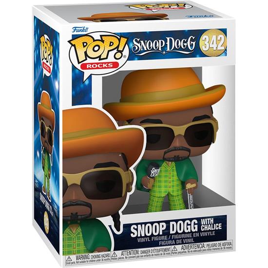 Snoop Doggy Dog: Snoop Dogg w/Chalice POP! Rocks Vinyl Figur (#342)