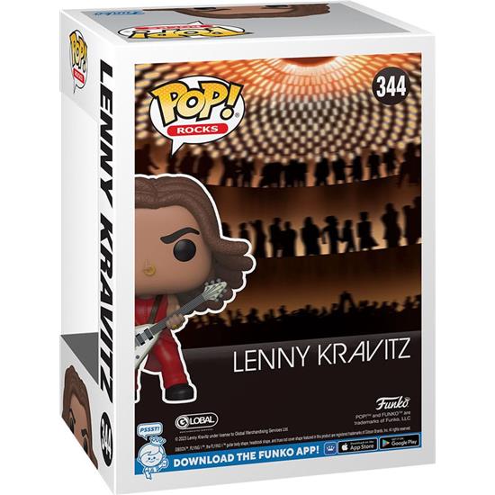 Lenny Kravitz: Lenny Kravitz POP! Rocks Vinyl Figur (#344)