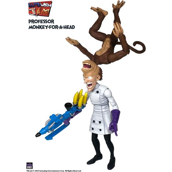 Earthworm Jim: Professor Monkey-For-A-Head Action Figure 28 cm