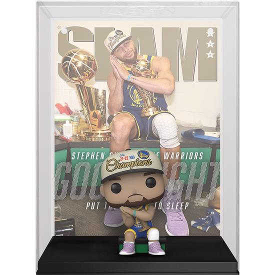 NBA: Steph Curry NBA Cover POP! Basketball Vinyl Figur (#13)