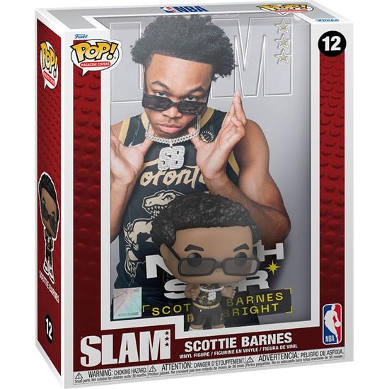 NBA: Scottie Barnes NBA Cover POP! Basketball Vinyl Figur (#12)