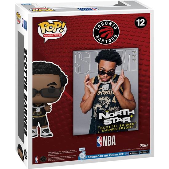 NBA: Scottie Barnes NBA Cover POP! Basketball Vinyl Figur (#12)