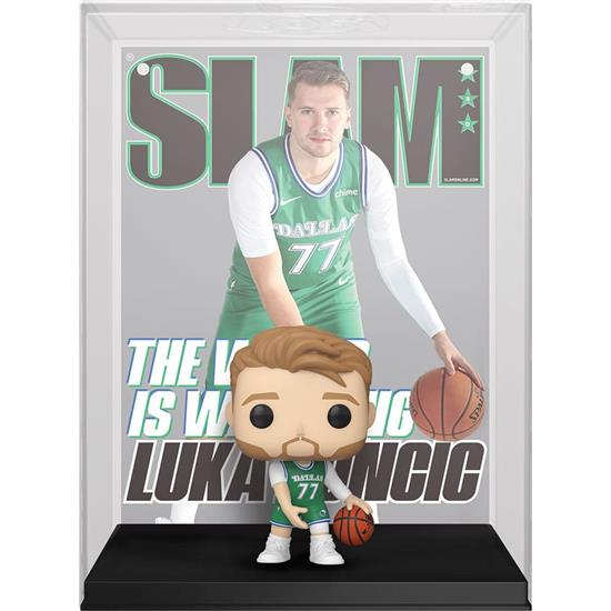 NBA: Luka Doncic NBA Cover POP! Basketball Vinyl Figur (#16)