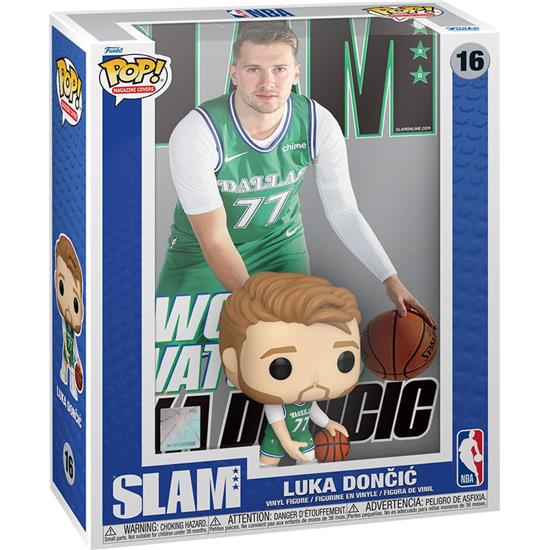 NBA: Luka Doncic NBA Cover POP! Basketball Vinyl Figur (#16)