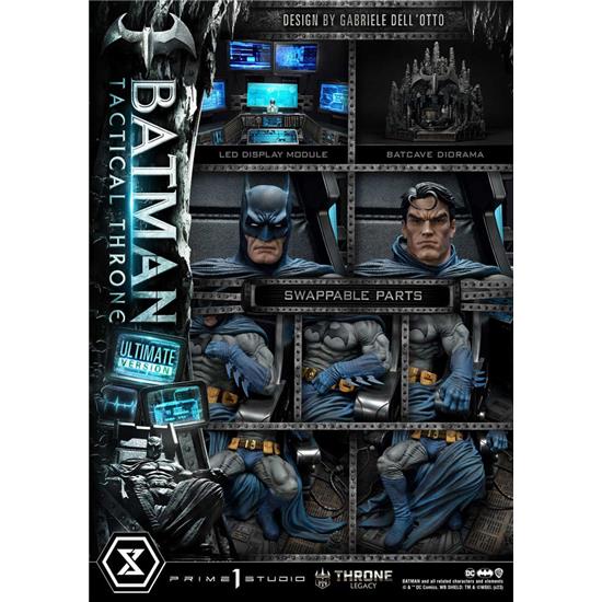 DC Comics: Batman Tactical Throne Ultimate Version Legacy Collection Statue 1/3 57 cm