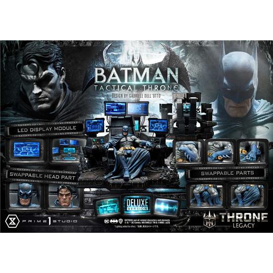 DC Comics: Batman Tactical Throne Deluxe Bonus Version Legacy Collection Statue 1/3 57 cm
